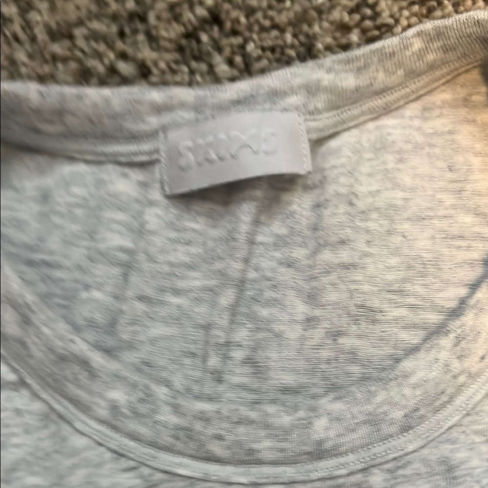 SKIMS Gray Sleeveless Women's Muscle Tee - Picture 2 of 3